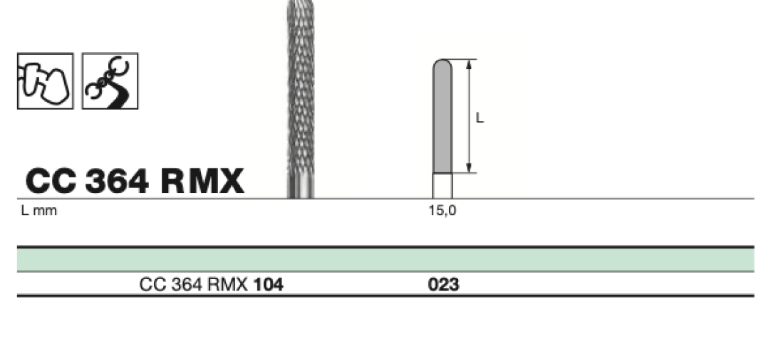 Бор твс D+Z / CC 364 RMX 104.023 лабораторный